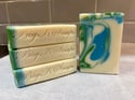 Mountain Fresh:  Triple butter, Goat Milk Soap