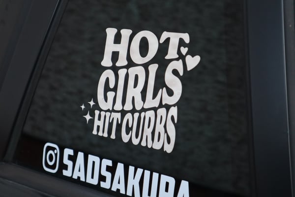 Image of Hot girls hit curbs