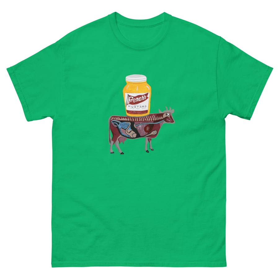 Image of MUSTARD COW T-SHIRT