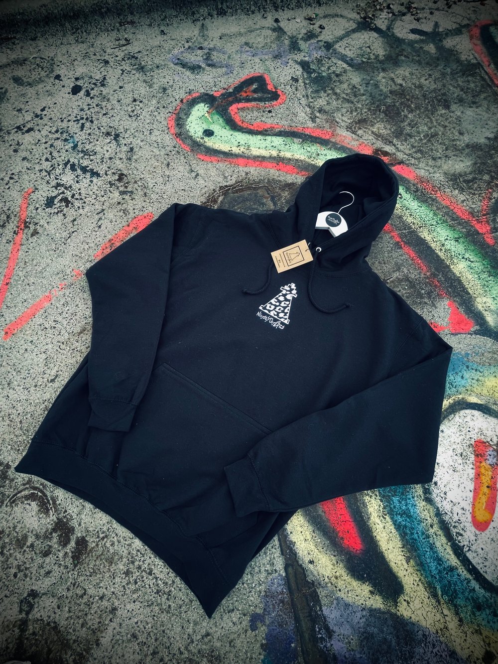 Image of Black Kaye Leopard Lighthouse Hoody