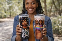 Image 4 of Black History 365 Days Tumbler By Lady L 