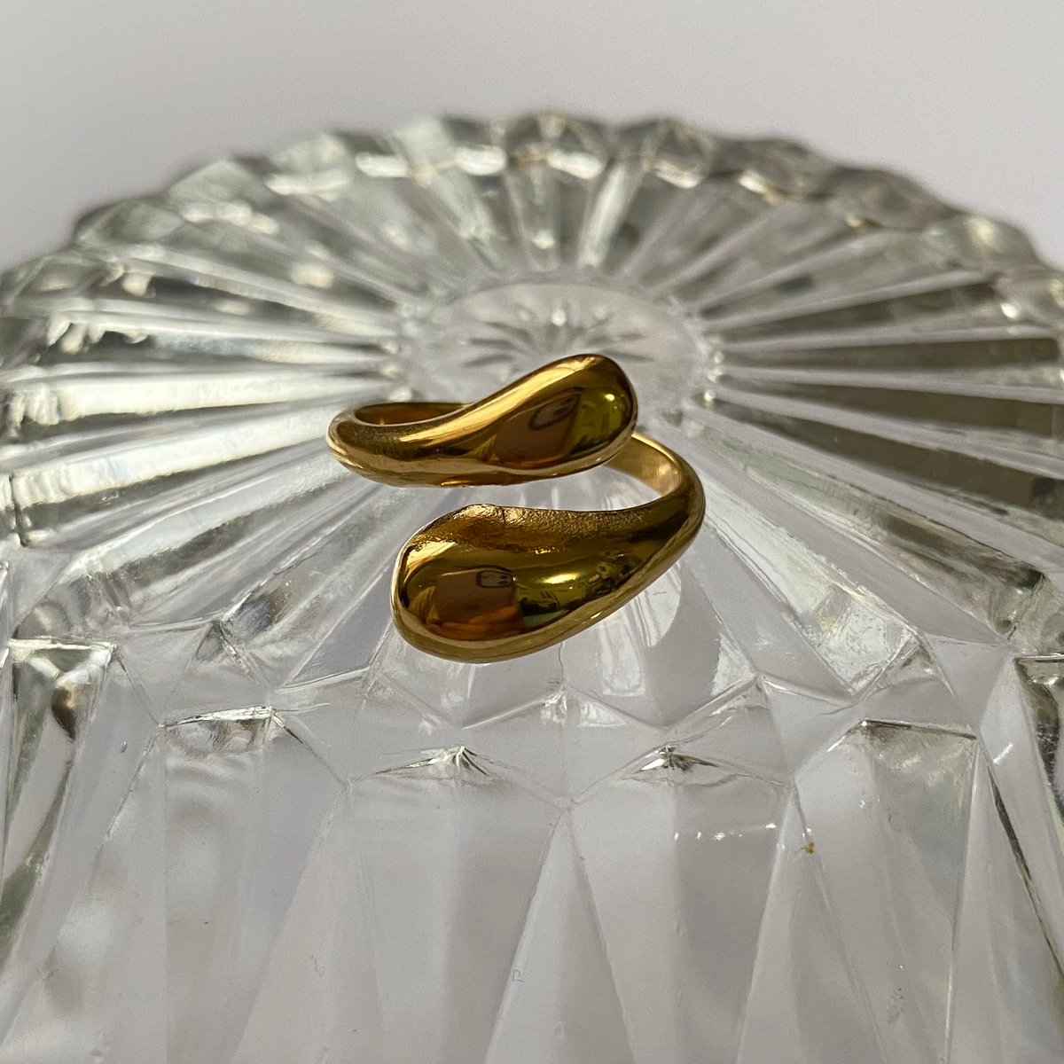 Image of Gold Snake Wrap Ring