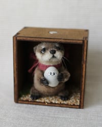 Image 1 of pipe cleaner Peeble the otter