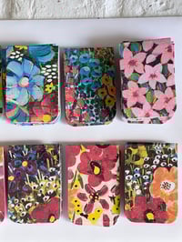 Image 2 of Holographic Floral Magnetic Bookmarks