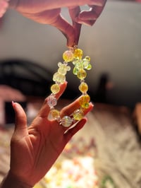Image 1 of Phone Chains (16mm/20mm beads) - Yellow (Water Beads)