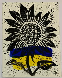 Image 1 of Ukraine Lino Cut