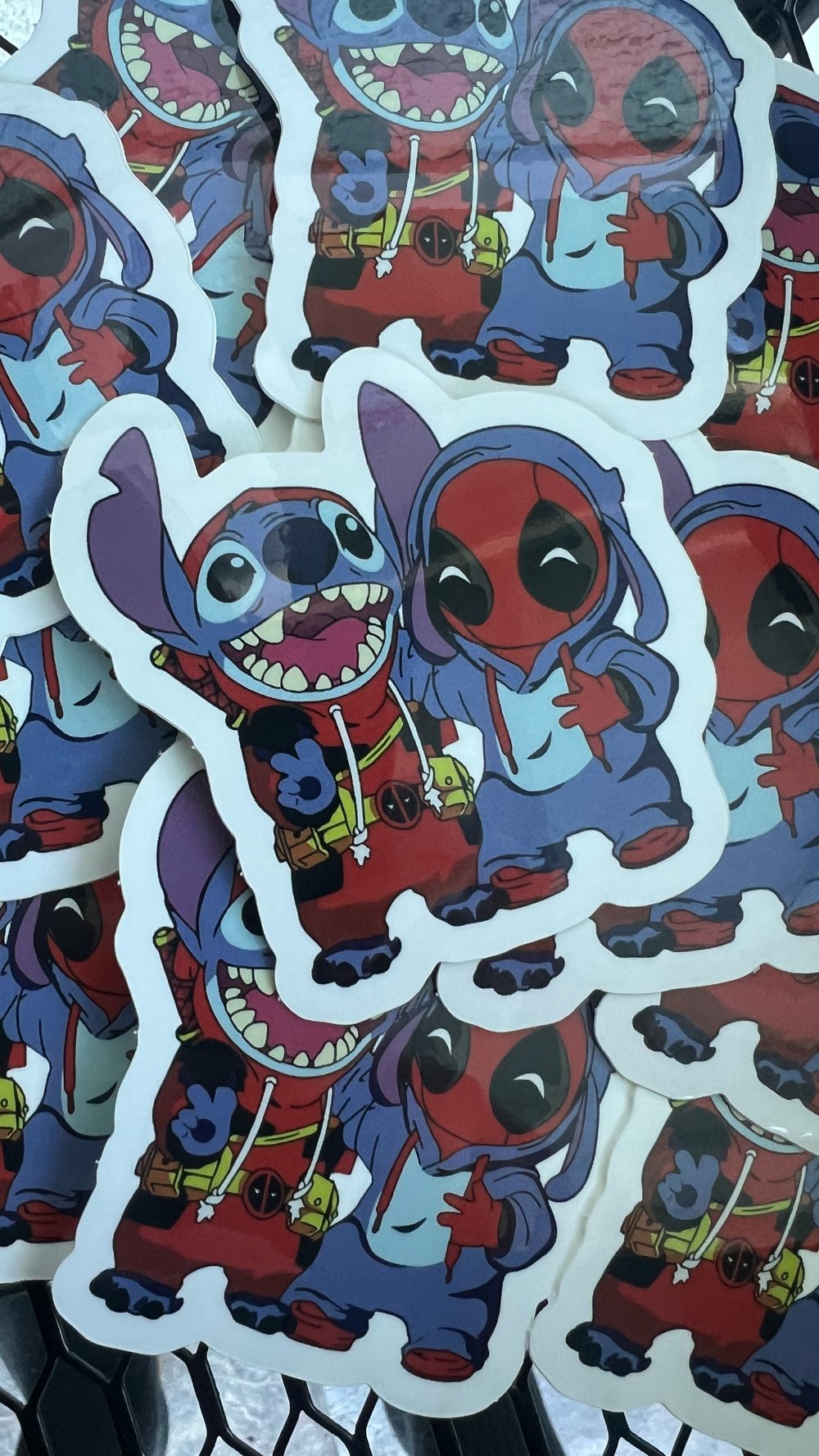 Deadpool X Stitch Sticker