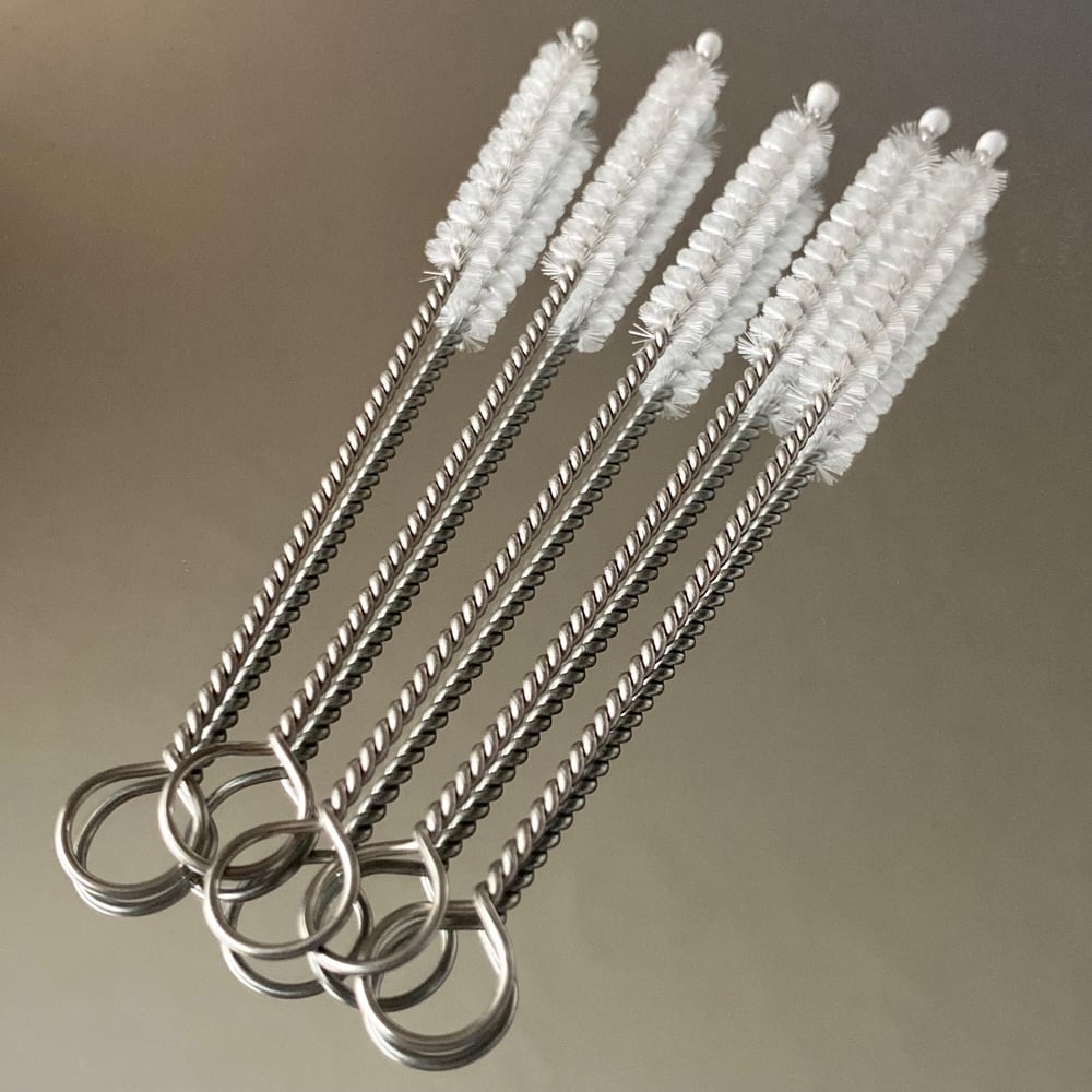 Image of Crystal & Stone Hand Pipe Cleaning Brushes