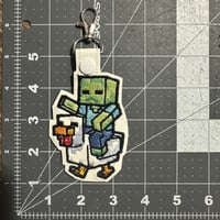 Image 13 of Embroidered Vinyl Keychains