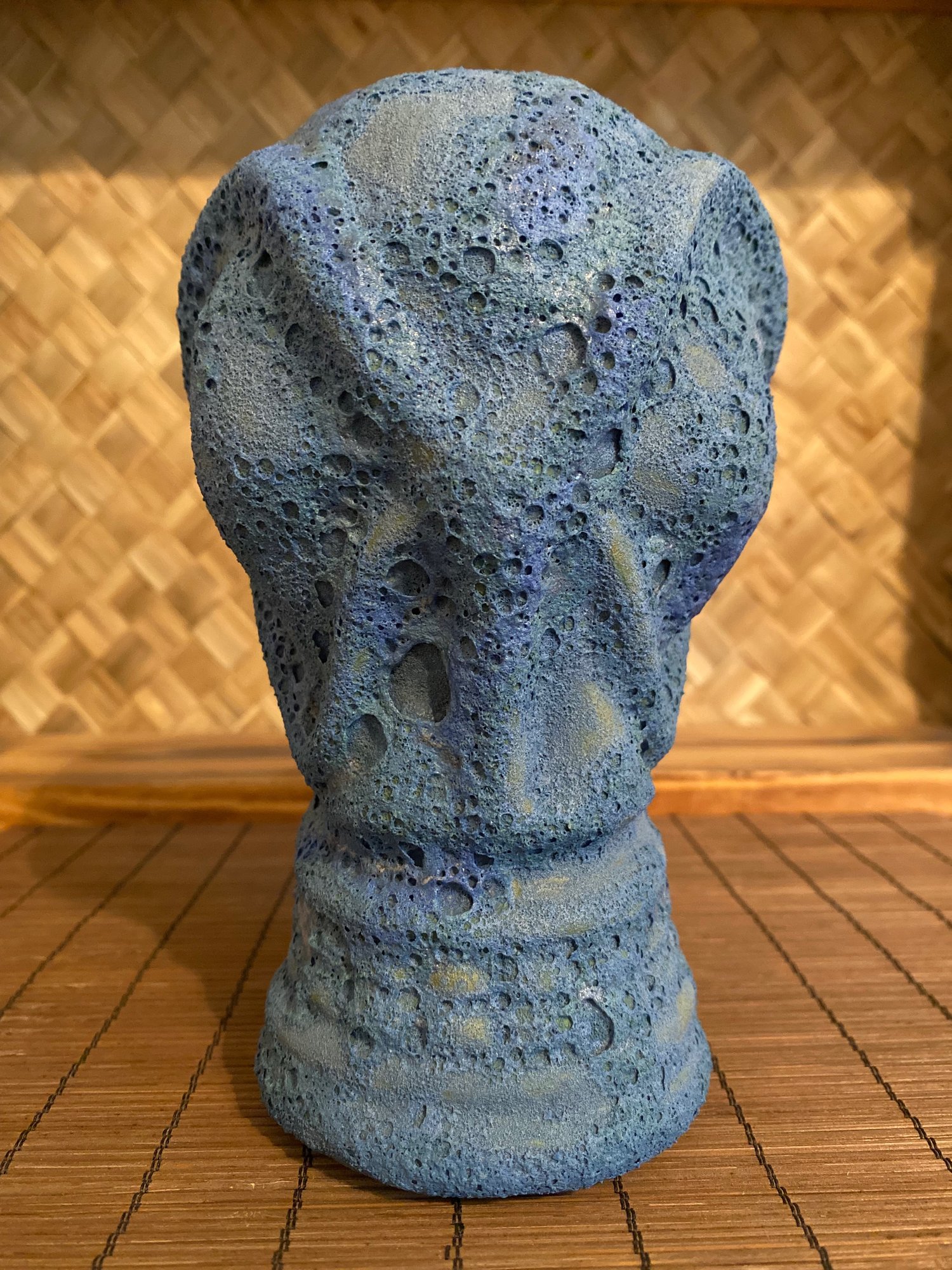 Image of Blue/Purple Crater Glazed Marquesan (a) - US Shipping Included 