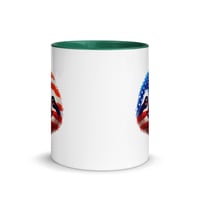 Image 21 of Independence Day Sloth USA Flag Coffee Mug