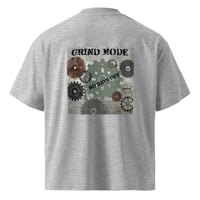 Image 4 of Unisex organic oversized high neck t-shirt/Gears