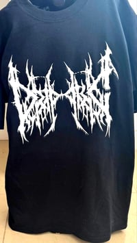 Dripping Short Sleeve Blk and Wht