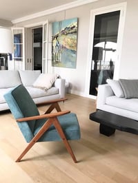 Image 5 of Fauteuil KOMPAS vert océan