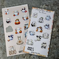 Image 1 of Cute Ghost Sticker Savings