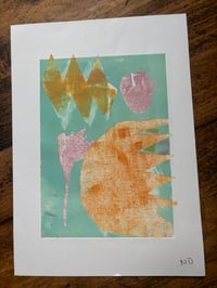 Image 3 of Monoprint Abstract