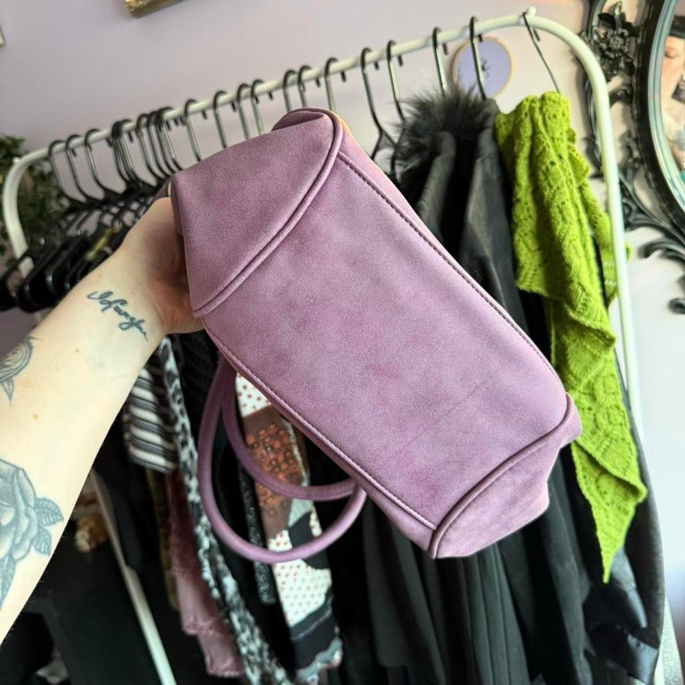 Image of B.Lush Purple Handbag