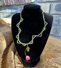 Image 2 of “Jade Petal” Necklace 