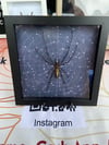 Framed Black Forest Spider with Astro Background