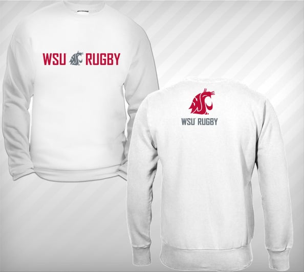 WSU Rugby — WSU Rugby Crewneck Sweatshirt