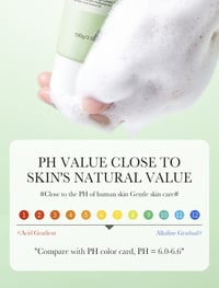 Image 14 of SADOER Salicylic Acid Facial Cleanser Face Wash Foam Face Cleanser Moisturizing Facial Cleansing Hyd