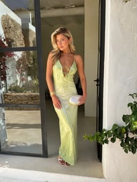 Image 3 of Aria Ombre Green Dress 