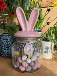 Image 7 of Handmade Ceramic Painted Flowers Easter Eggs