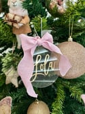 CHRISTMAS ORDAMENTS - PERSONALISED 