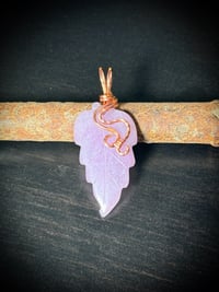 Image 4 of Purple Jade Wrapped in Copper