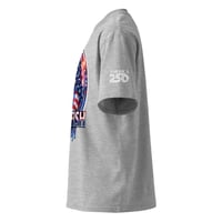 Image 19 of Unisex USA 250 Hellfish Haven organic oversized high neck t-shirt