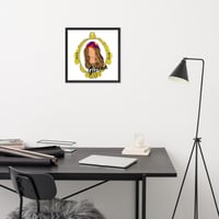 Image 2 of Gitana Face Framed poster