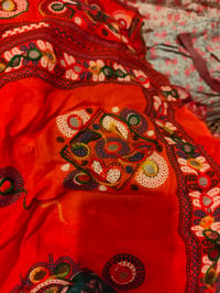 Image 9 of Paros Scarf pashima ORANGE 