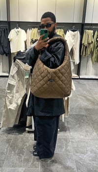 Image 5 of Large Hammock Bag (Mocha)