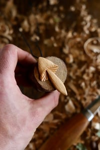 Image 4 of Mushroom Pendant Necklace 