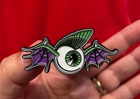 Lucky Hellcat Eyeball Hard Enamel Pin
