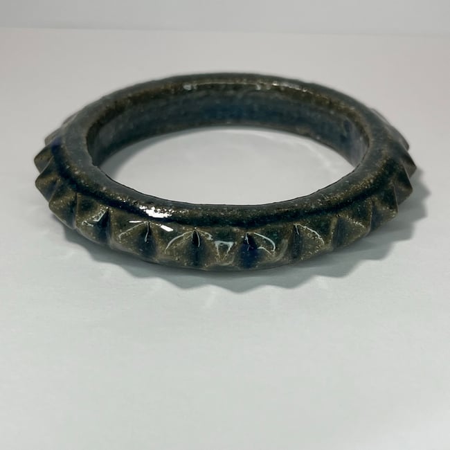 Studded River Bracelet - 7.35 in Inner Circumference