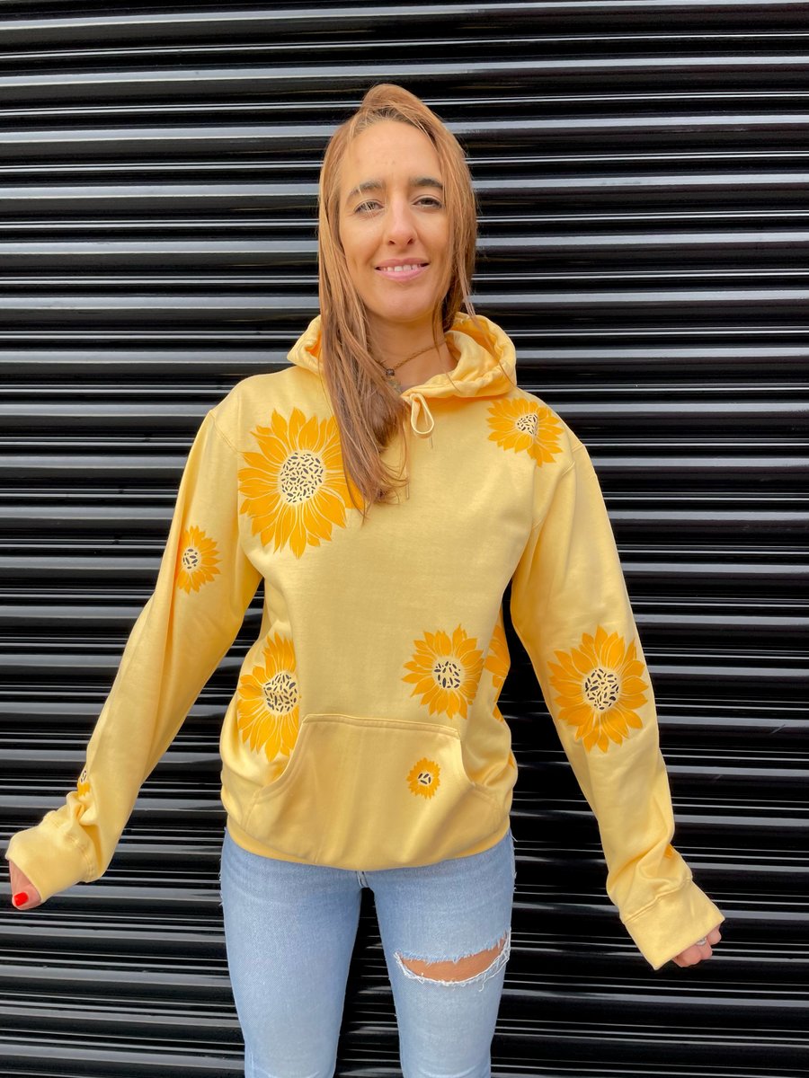 SALVADOR sunflower sweater hoodie adult Jilly's