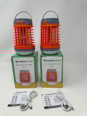 Image of Mozz Guard UV Mosquito Zapper Orange - 2 Units - Free Shipping 
