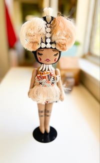 Image 3 of SAMOAN TAUPOU ART DOLL SMALL MADE TO ORDER 