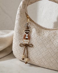 Image 1 of PERSONALIZED PAWTRAIT BAG CHARM - BROWN