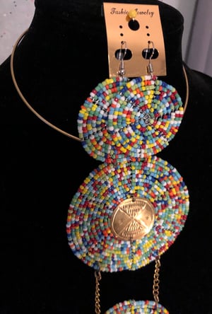 Image of Colorful choker set