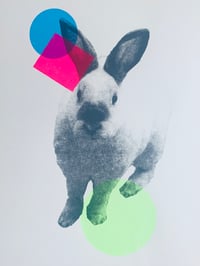 Pluto (Neon) A3 Screen Print