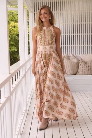 Image of Heirloom Print Endless Summer Maxi Dress. By JAASE