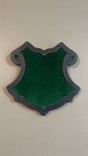 Crest cork frame with velvet 