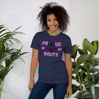 Image 2 of Proud of my Roots Short-Sleeve Unisex T-Shirt