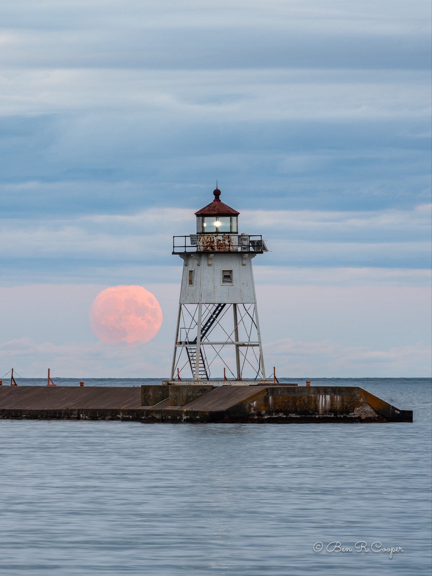 Full Moon In Grand Marais