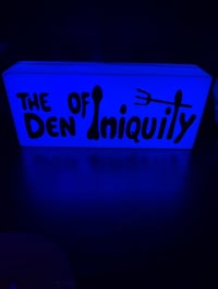 Image 5 of Den of Iniquity Light Box Sign 