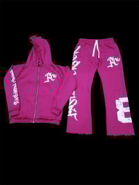 FC Oversized Jogging Suit (Hot Pink)