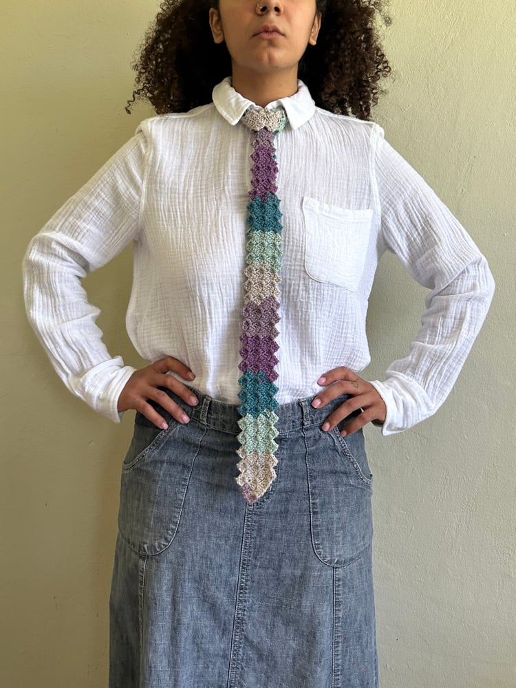 Image of ✧Galaxy Necktie (64½ In)