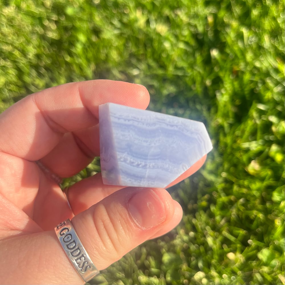 Image of Blue Lace Agate Free Form 